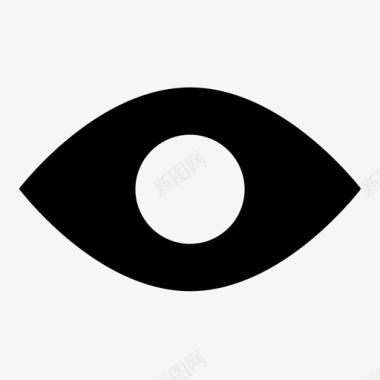 眼睛预览查看图标图标
