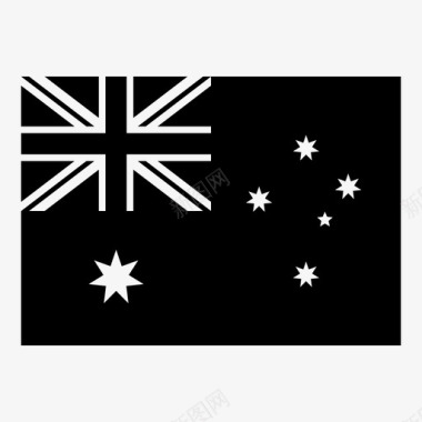 澳大利亚国旗国家星星图标图标