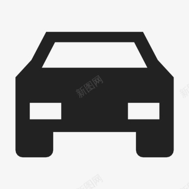 汽车马车图标图标