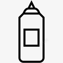 义大利面酱番茄酱瓶海意大利面酱图标高清图片