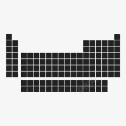 原子科学元素周期表原子化学图标高清图片