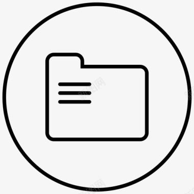 文件夹文件网络和技术图标图标