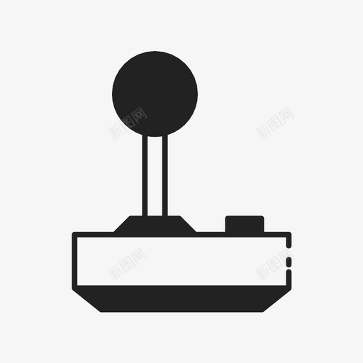 游戏杆雅达利游戏图标svg_新图网 https://ixintu.com 游戏 游戏控制器 游戏杆 视频游戏 雅达利