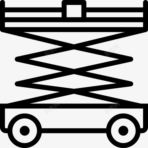 升降机汽车交通工具图标svg_新图网 https://ixintu.com 交通工具 升降机 史玛西图标徽章军队轮廓 救生员 汽车 车辆
