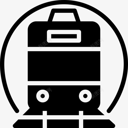 火车汽车交通工具图标svg_新图网 https://ixintu.com 交通工具 史密森运输固体 汽车 火车