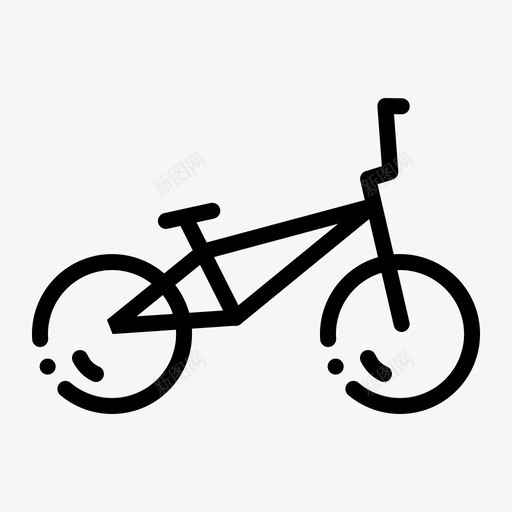 bmx自行车奥运会骑行图标svg_新图网 https://ixintu.com bmx自行车 奥运会 奥运会线路 自行车摩托车越野赛 骑行