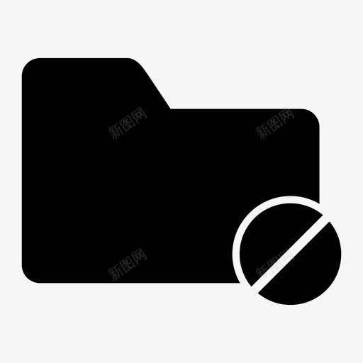 文件夹被阻止imagse文件存储图标svg_新图网 https://ixintu.com imagse 拒绝 数据存储 数据库 文件夹被阻止 文件存储 组织数据