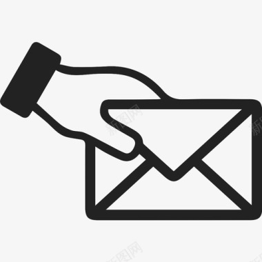 邮件选择电子邮件信封图标图标