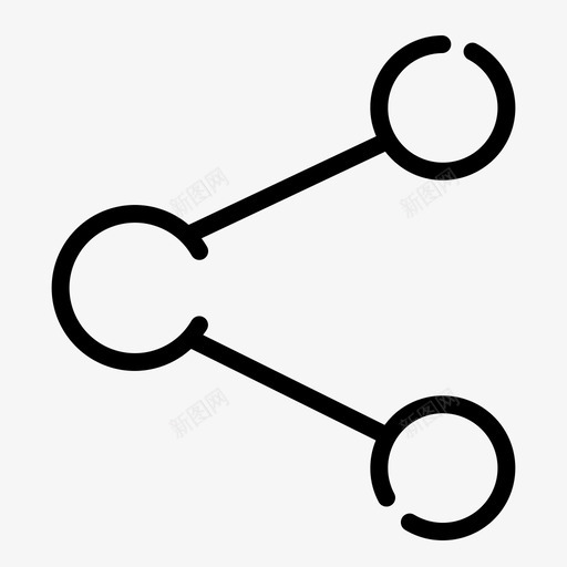 连接内容链接图标svg_新图网 https://ixintu.com 共享 内容 同步 电子商务对象 社交 连接 链接