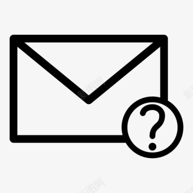 未知电子邮件支票邮件电子邮件图标图标