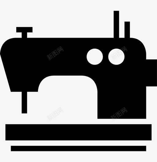 采购产品缝纫机缝纫机织物图标svg_新图网 https://ixintu.com 时装 织物 缝纫机 美容雕刻 裁缝 采购产品缝纫机