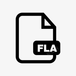 fla文件和文件夹文件flaadobeflashfla文件图标高清图片