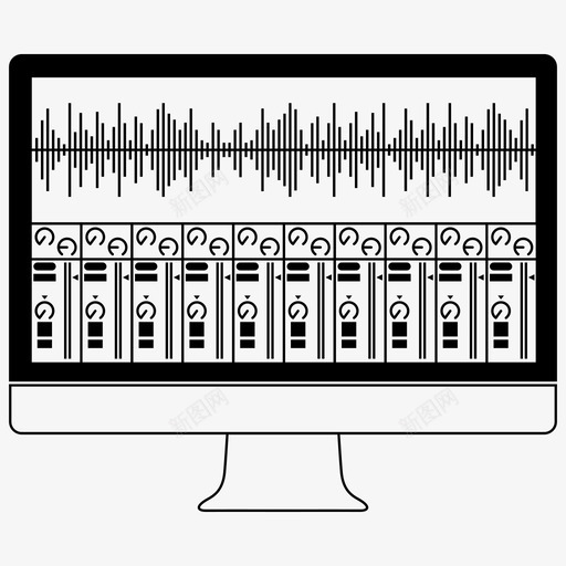 音乐软件abletonlivedj设备图标svg_新图网 https://ixintu.com abletonlive dj设备 dj软件 录音室设备 音乐制作 音乐软件