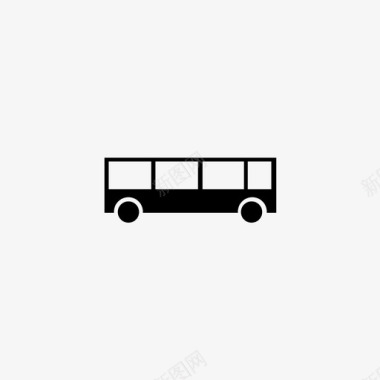 公交校车图标图标