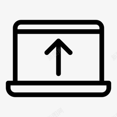 笔记本电脑上传笔记本电脑接口macbook图标图标