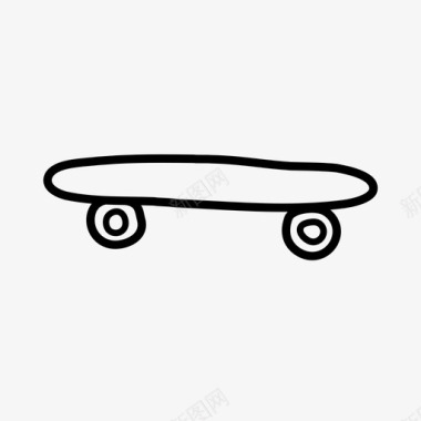 滑板骑马溜冰图标图标