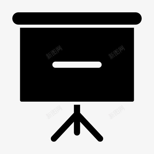 板删除大屏幕显示投影图标svg_新图网 https://ixintu.com 大屏幕 屏幕投影仪 显示投影 板删除 站立屏幕 视频投影