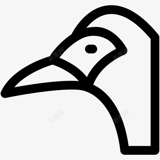 鹦鹉动物和鸟类可爱的图标svg_新图网 https://ixintu.com 动物和鸟类可爱的图标 鹦鹉