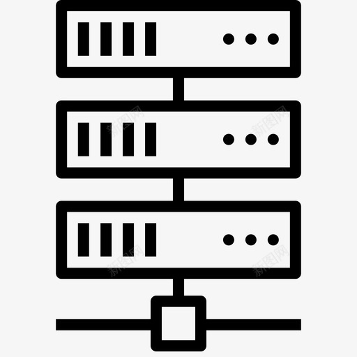 数据中心数据库机架图标svg_新图网 https://ixintu.com 数据中心 数据库 服务器 机架 网络 网络和共享