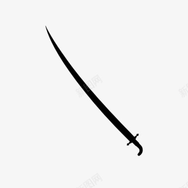 阿拉伯剑战斗刀图标图标