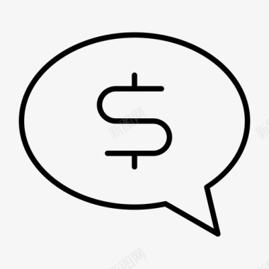 金钱生意就业图标图标