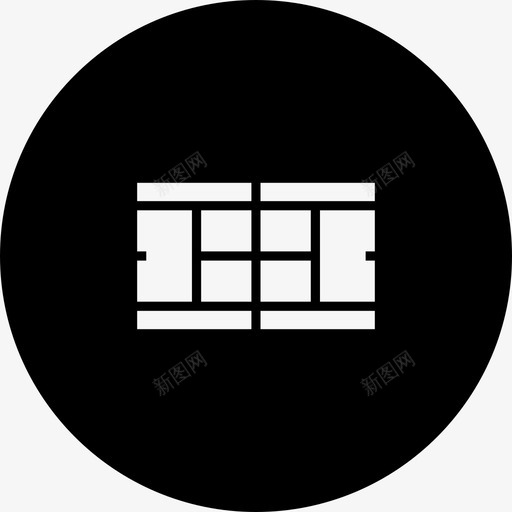 网球场体育圈图标svg_新图网 https://ixintu.com 体育圈 网球场
