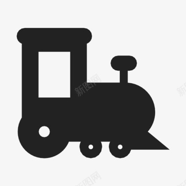 火车车队运输工具图标图标