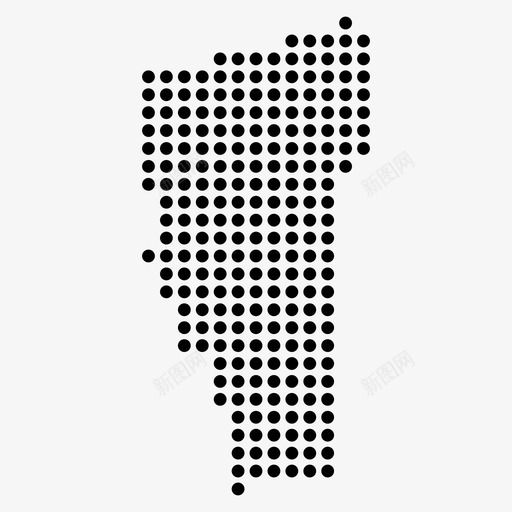 佛蒙特州美国位置图标svg_新图网 https://ixintu.com 位置 佛蒙特州 地图 州 美国 美国州地图点