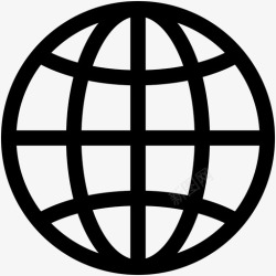 加入网络的标志地球地球网格国际图标高清图片