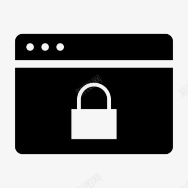 浏览器保护浏览器通知锁图标图标