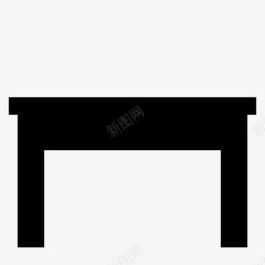 桌子柜台书桌图标图标