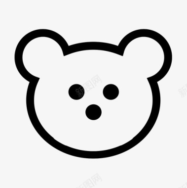玩具熊图标图标
