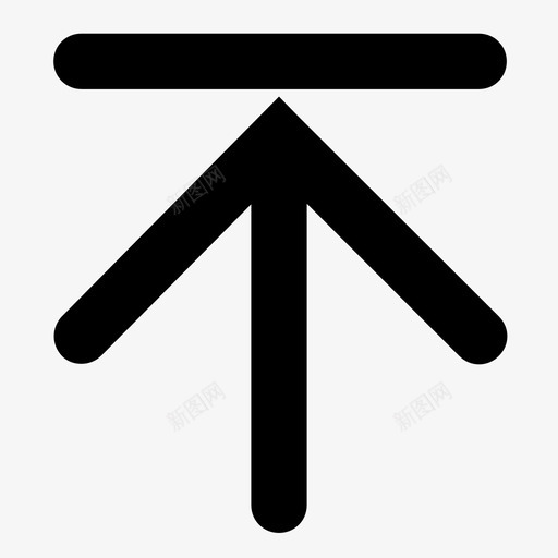 上传向上箭头发送图标svg_新图网 https://ixintu.com 上传 发送 向上箭头 提交
