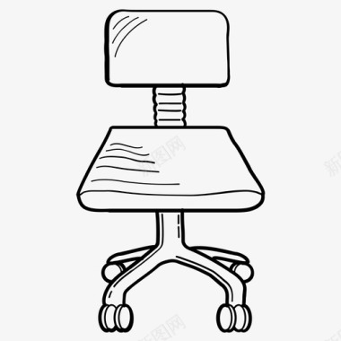 办公桌办公椅图标图标