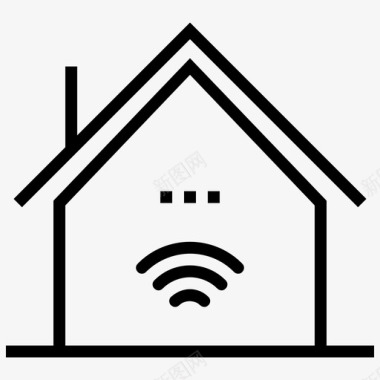 wifi区域房屋imagse图标图标