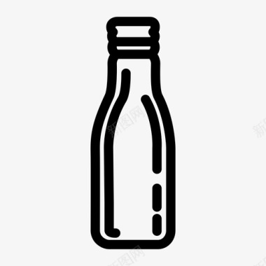 瓶瓶水饮料图标图标