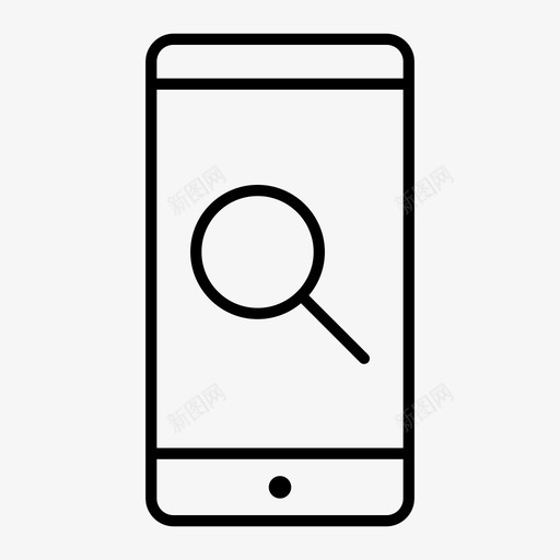 查找智能手机android手机图标svg_新图网 https://ixintu.com android iphone 手机 查找智能手机
