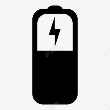 低电量电池电量充电图标图标