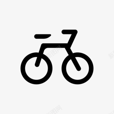 自行车移动骑行图标图标