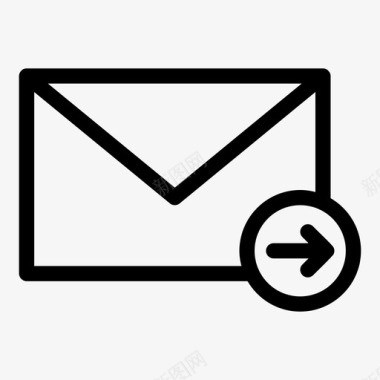 下一封电子邮件支票邮件电子邮件图标图标
