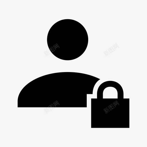 锁定的用户配置文件manpeople图标svg_新图网 https://ixintu.com man people person phonecontact 用户帐户 锁定的用户配置文件
