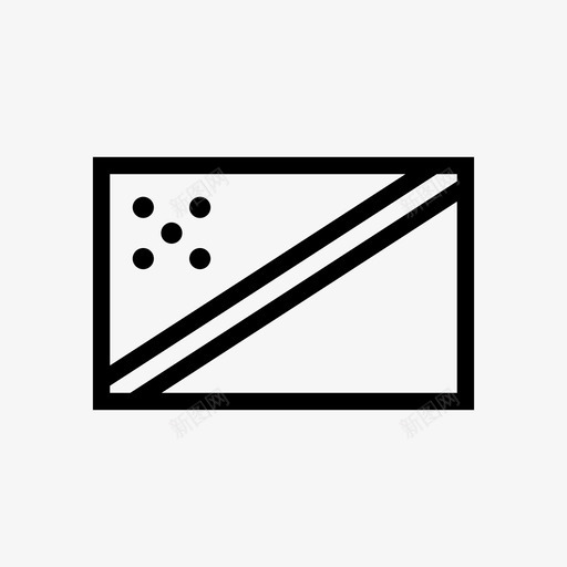 所罗门群岛国家旗帜图标svg_新图网 https://ixintu.com 国家 所罗门群岛 旅行 旗帜