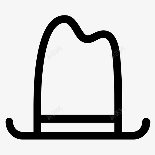 天鹅绒帽子十加仑帽子帽子图标svg_新图网 https://ixintu.com 农场 十加仑帽子 天鹅绒帽子 帽子 牛仔 盖子 衣服