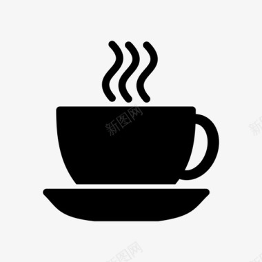 蒸杯咖啡饮料图标图标