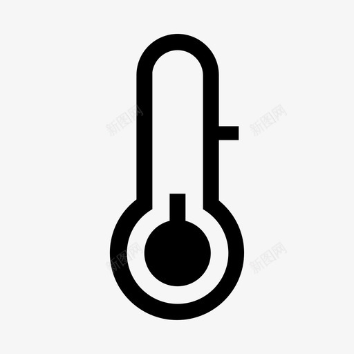 冷冻温度计下面冷的图标svg_新图网 https://ixintu.com 下面 冷冻温度计 冷冻的 冷却温度计 冷的 温度 零度