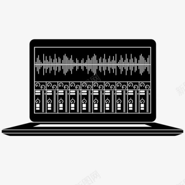 音乐编辑abletonlivedj设备图标图标