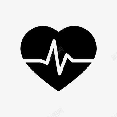 心跳血压健康图标图标