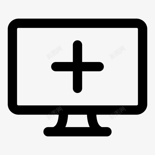 添加监视器计算机屏幕显示计算机图标svg_新图网 https://ixintu.com led监视器 个人计算机 屏幕通知 显示计算机 添加监视器 监视器 计算机屏幕