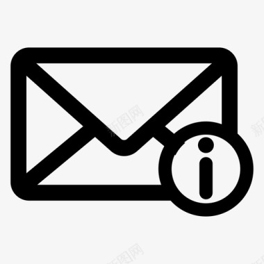 电子邮件信息计算机邮件收件箱图标图标