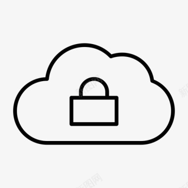 云安全代码隐私图标图标